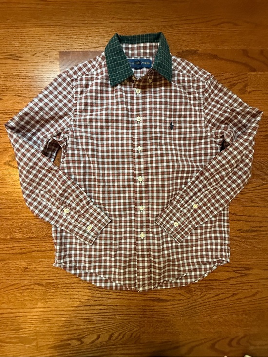 Ralph Lauren Other - Ralph Lauren Plaid Button-Down Shirt Sz 10-12
